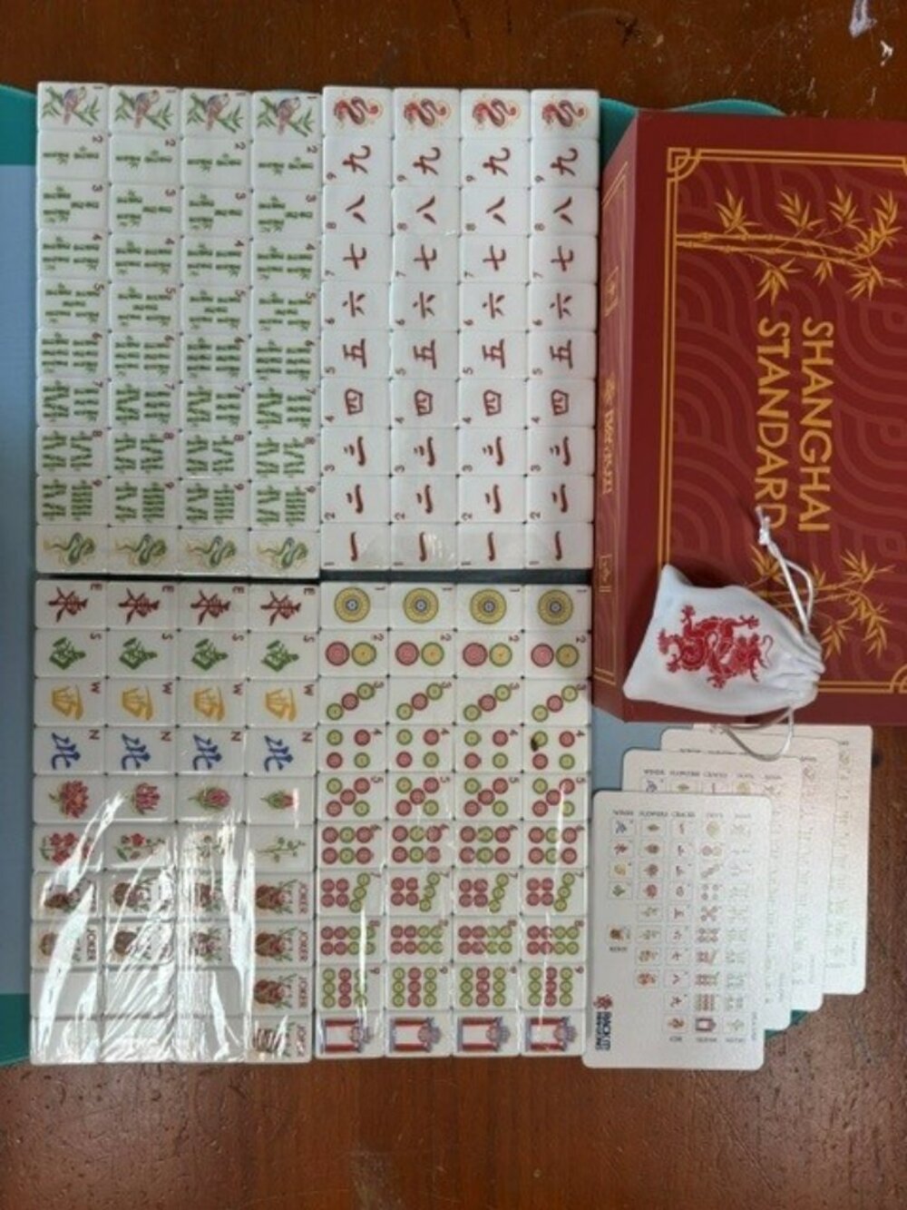 Rack It Mahjong Shanghi Standard tiles - Picture 3 of 12